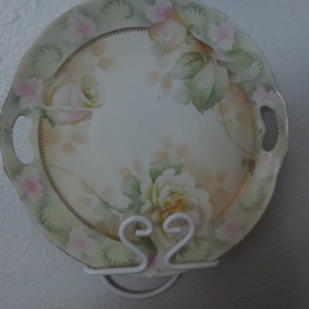 Antique  Porcelain Cake Tray  Made in Prussia - Picture 8 of 10